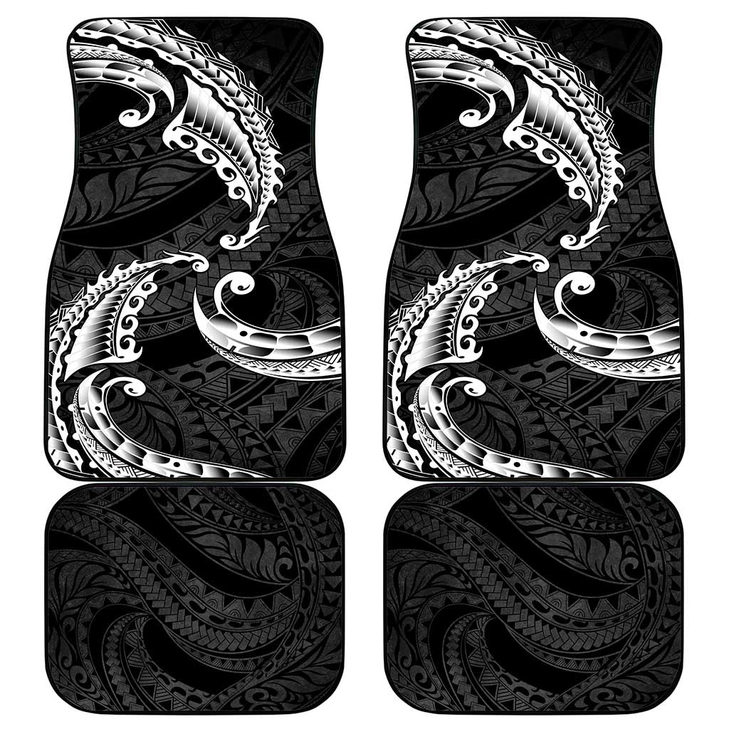 AAPI Heritage Month Car Mats American Samoa Polynesian Tribal Wave