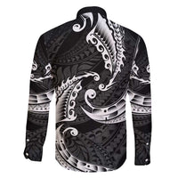 AAPI Heritage Month Family Matching Short Sleeve Bodycon Dress and Hawaiian Shirt American Samoa Polynesian Tribal Wave