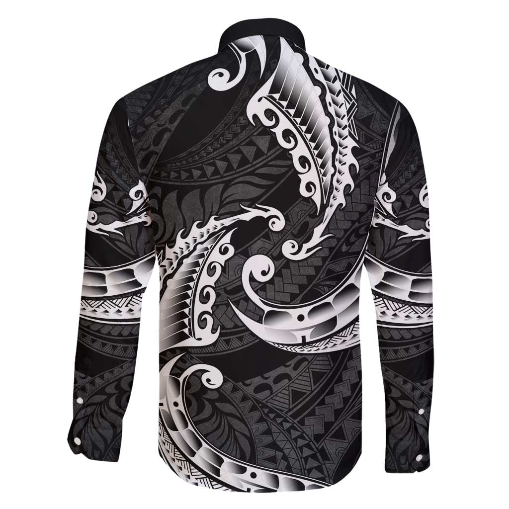 AAPI Heritage Month Family Matching Tank Maxi Dress and Hawaiian Shirt American Samoa Polynesian Tribal Wave