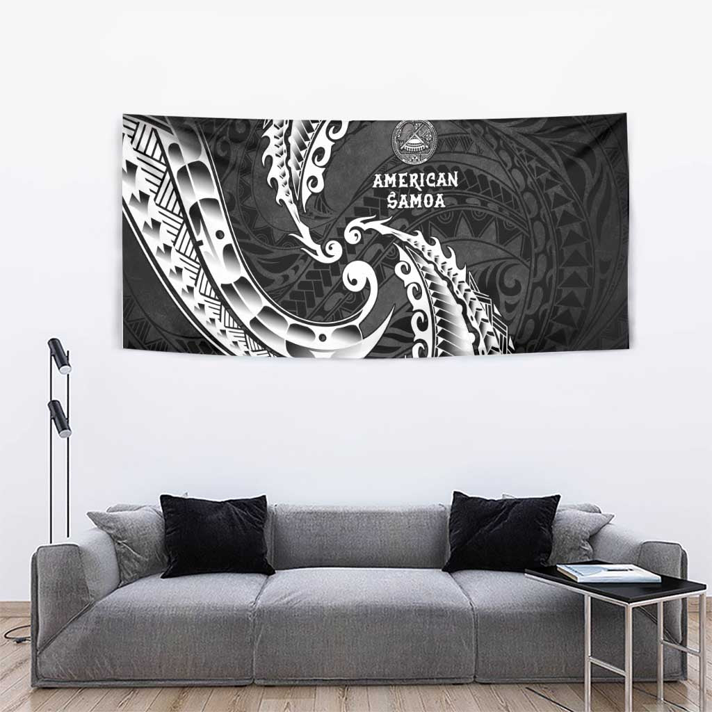 AAPI Heritage Month Tapestry American Samoa Polynesian Tribal Wave