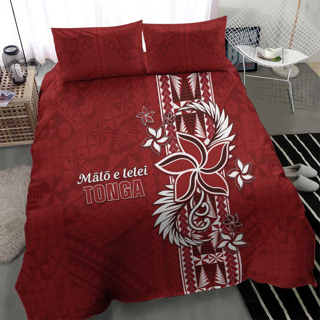 Tonga Language Week Bedding Set Malo e Lelei Kupesi Ngatu Pattern LT05 - Polynesian Pride