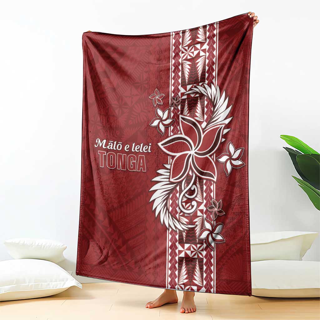 Tonga Language Week Blanket Malo e Lelei Kupesi Ngatu Pattern LT05 - Polynesian Pride