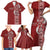 Tonga Language Week Family Matching Short Sleeve Bodycon Dress and Hawaiian Shirt Malo e Lelei Kupesi Ngatu Pattern