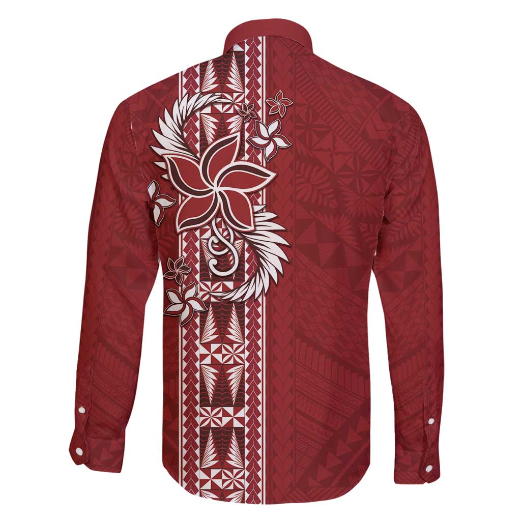 Tonga Language Week Family Matching Summer Maxi Dress and Hawaiian Shirt Malo e Lelei Kupesi Ngatu Pattern LT05 - Polynesian Pride