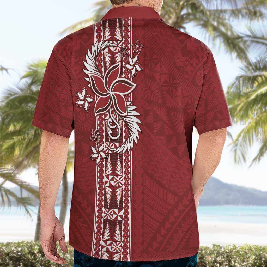 Tonga Language Week Hawaiian Shirt Malo e Lelei Kupesi Ngatu Pattern LT05 - Polynesian Pride