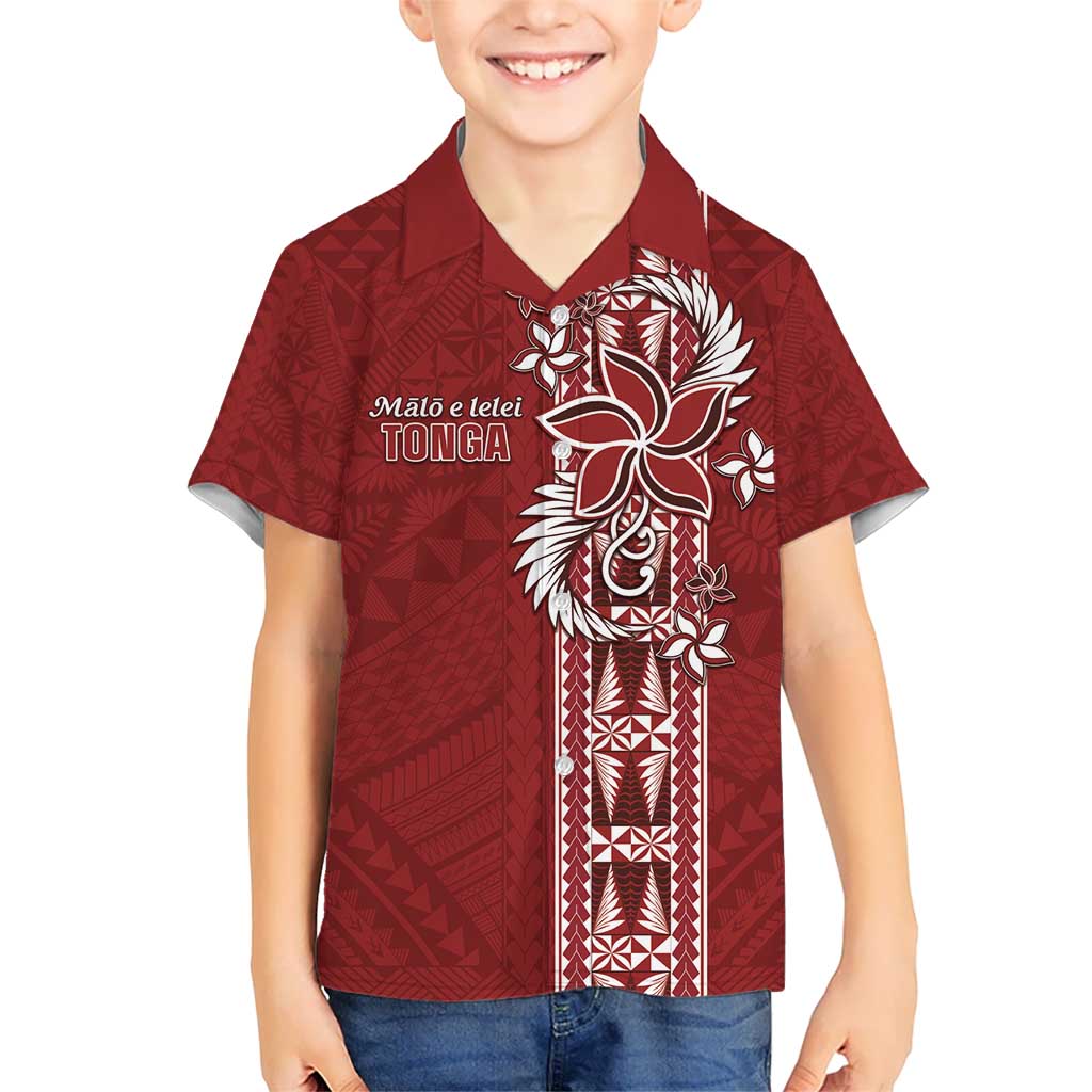 Tonga Language Week Hawaiian Shirt Malo e Lelei Kupesi Ngatu Pattern LT05 - Polynesian Pride