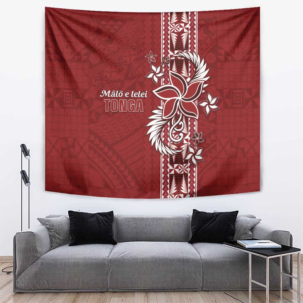 Tonga Language Week Tapestry Malo e Lelei Kupesi Ngatu Pattern