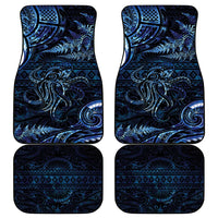 Aotearoa New Zealand Octopus Car Mats Silver Fern Maori Pattern LT05 - Polynesian Pride