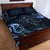 Aotearoa New Zealand Octopus Quilt Bed Set Silver Fern Maori Pattern