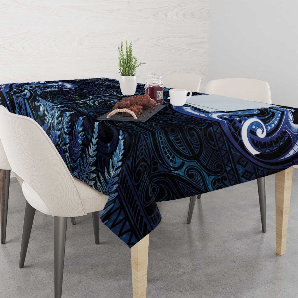 Aotearoa New Zealand Octopus Tablecloth Silver Fern Maori Pattern LT05 - Polynesian Pride