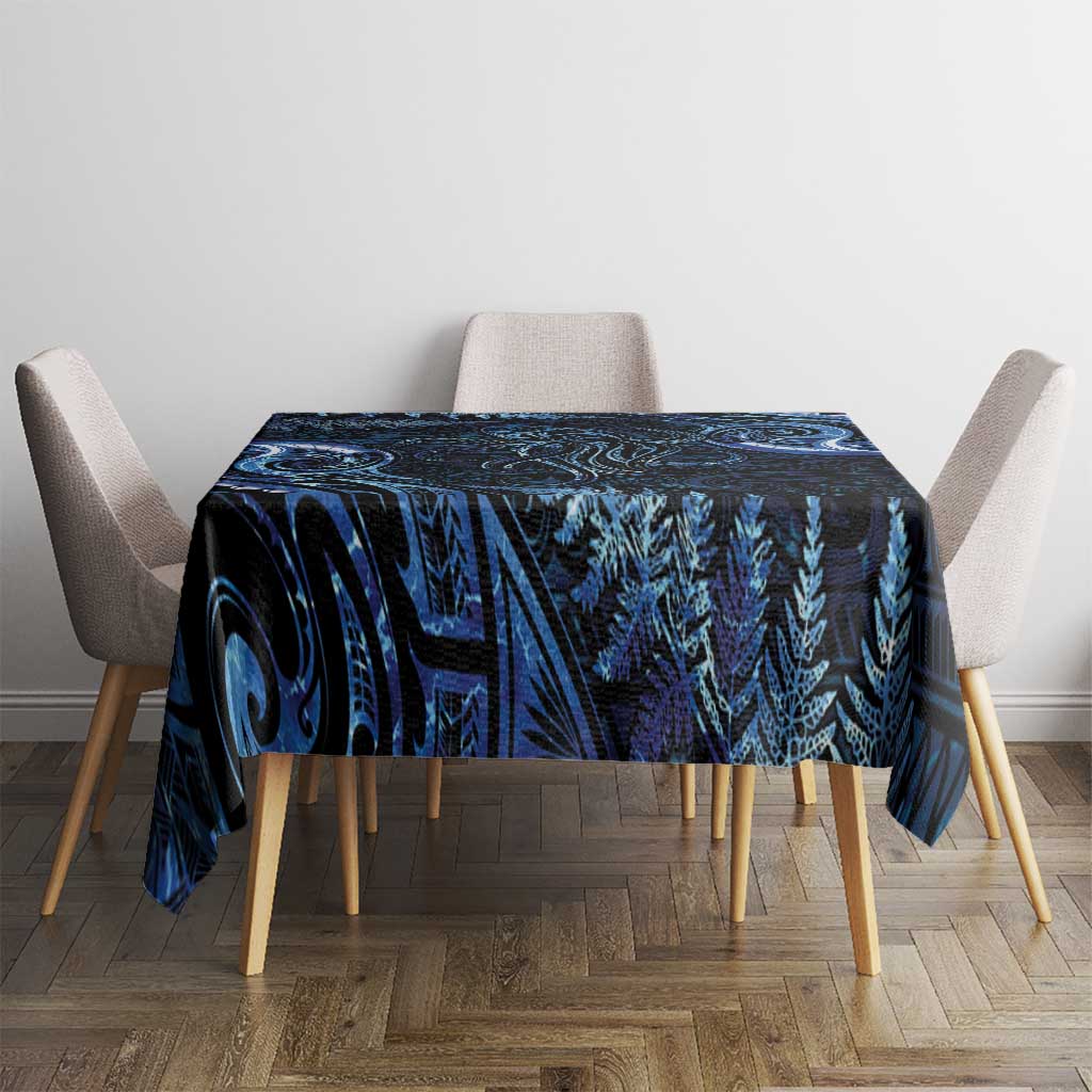 Aotearoa New Zealand Octopus Tablecloth Silver Fern Maori Pattern LT05 - Polynesian Pride