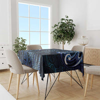 Aotearoa New Zealand Octopus Tablecloth Silver Fern Maori Pattern LT05 - Polynesian Pride
