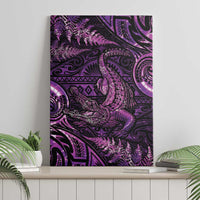 Aotearoa New Zealand Crocodile Canvas Wall Art Silver Fern Maori Pattern LT05 - Polynesian Pride