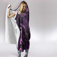 Aotearoa New Zealand Crocodile Hooded Blanket Silver Fern Maori Pattern LT05 - Polynesian Pride