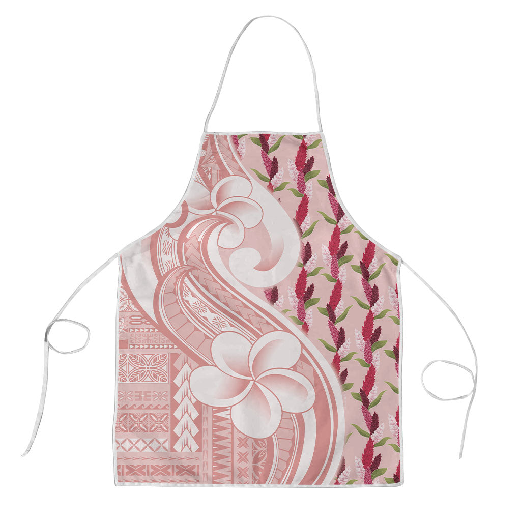 Samoa Teuila Apron Pink Samoan Siapo Motifs