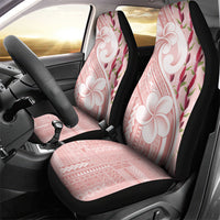 Samoa Teuila Car Seat Cover Pink Samoan Siapo Motifs