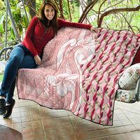 Samoa Teuila Quilt Pink Samoan Siapo Motifs