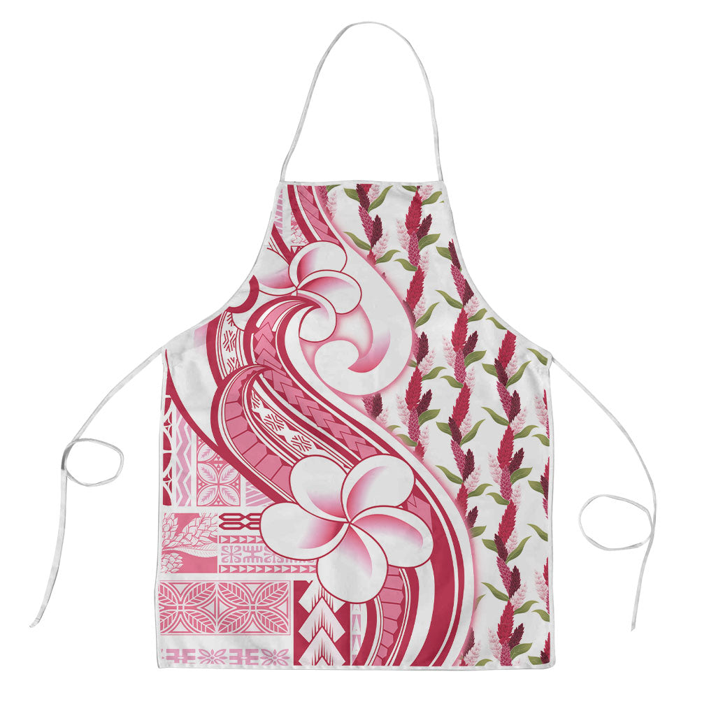 Samoa Teuila Apron White Samoan Siapo Motifs
