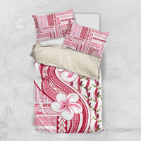 Samoa Teuila Bedding Set White Samoan Siapo Motifs