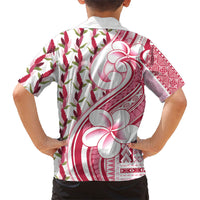 Samoa Teuila Family Matching Summer Maxi Dress and Hawaiian Shirt White Samoan Siapo Motifs