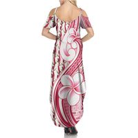 Samoa Teuila Family Matching Summer Maxi Dress and Hawaiian Shirt White Samoan Siapo Motifs