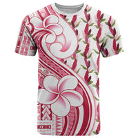 Samoa Teuila T Shirt White Samoan Siapo Motifs