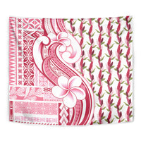 Samoa Teuila Tapestry White Samoan Siapo Motifs