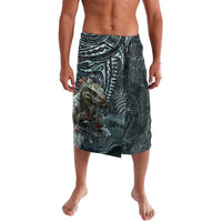 Hawaii Mo'o Lizard God Lavalava Polynesian Style LT05 Green - Polynesian Pride