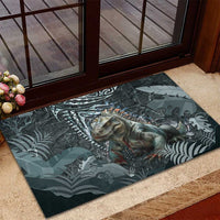 Hawaii Mo'o Lizard God Rubber Doormat Polynesian Style LT05 - Polynesian Pride