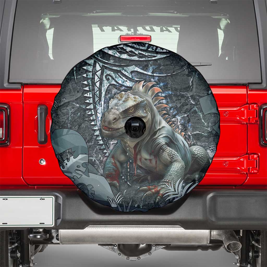 Hawaii Mo'o Lizard God Spare Tire Cover Polynesian Style LT05 - Polynesian Pride