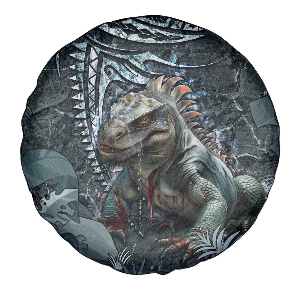 Hawaii Mo'o Lizard God Spare Tire Cover Polynesian Style LT05 - Polynesian Pride