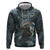 Hawaii Mo'o Lizard God Zip Hoodie Polynesian Style