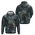 Hawaii Mo'o Lizard God Zip Hoodie Polynesian Style