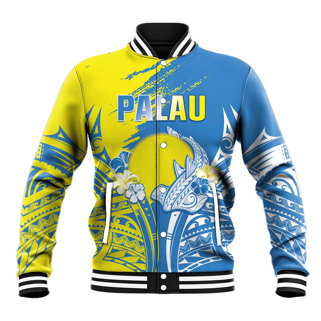 Palau Independence Day Baseball Jacket Happy 30th Anniversary