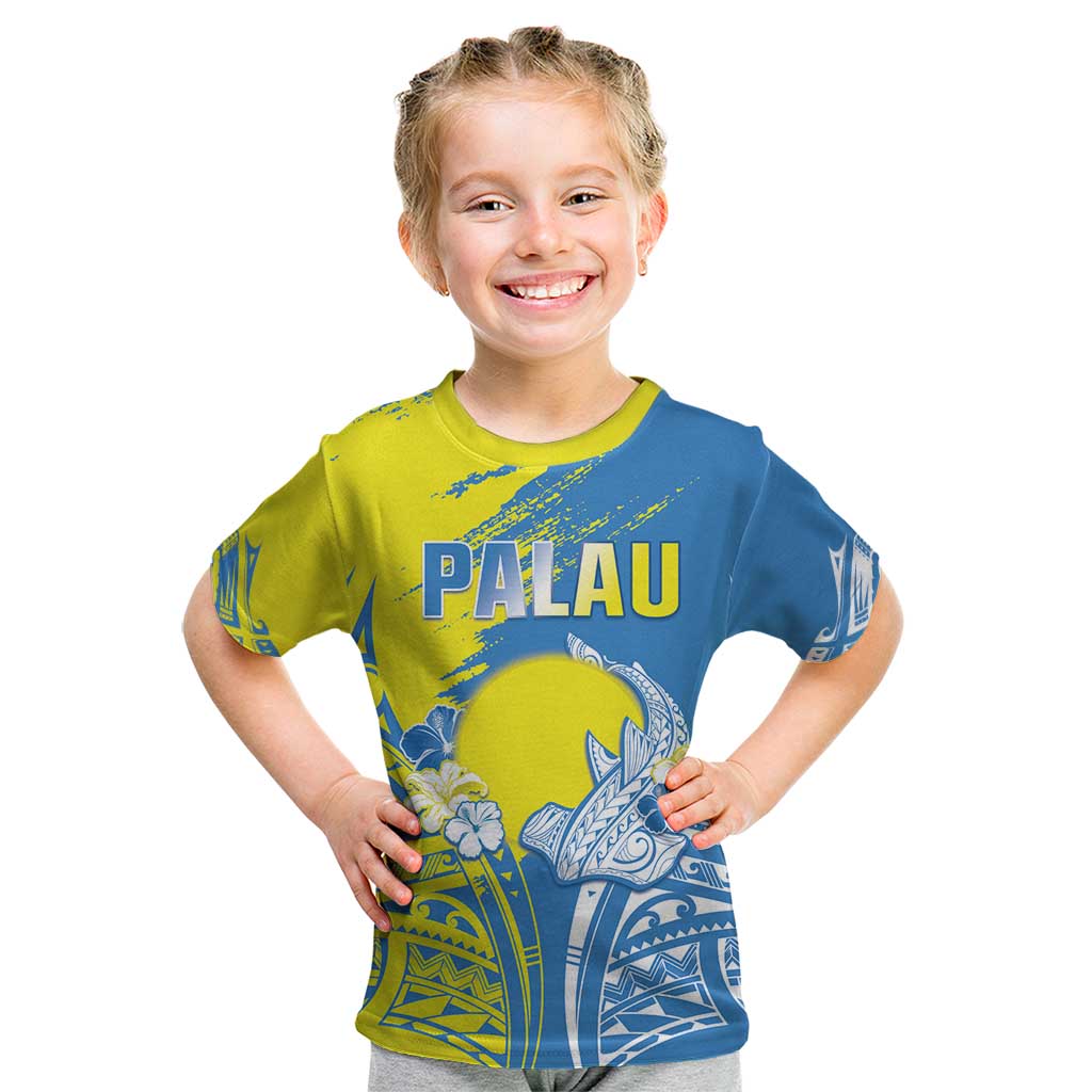 Palau Independence Day Kid T Shirt Happy 30th Anniversary