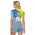 Palau Independence Day Raglan Cropped T Shirt Happy 30th Anniversary