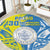 Palau Independence Day Round Carpet Happy 30th Anniversary