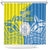 Palau Independence Day Shower Curtain Happy 30th Anniversary