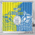 Palau Independence Day Shower Curtain Happy 30th Anniversary