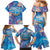 Happy Diwali Festival Family Matching Mermaid Dress and Hawaiian Shirt Diya Lamp Rangoli With Polynesian Pattern