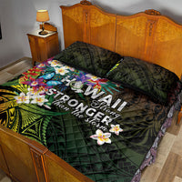 Hawaii Strong Quilt Bed Set Polynesian Tribal Tropical Flowers LT05 - Polynesian Pride