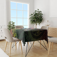 Hawaii Strong Tablecloth Polynesian Tribal Tropical Flowers LT05 - Polynesian Pride