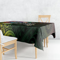 Hawaii Strong Tablecloth Polynesian Tribal Tropical Flowers LT05 - Polynesian Pride