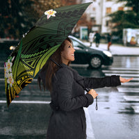 Hawaii Strong Umbrella Polynesian Tribal Tropical Flowers LT05 - Polynesian Pride