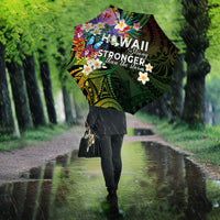 Hawaii Strong Umbrella Polynesian Tribal Tropical Flowers LT05 - Polynesian Pride