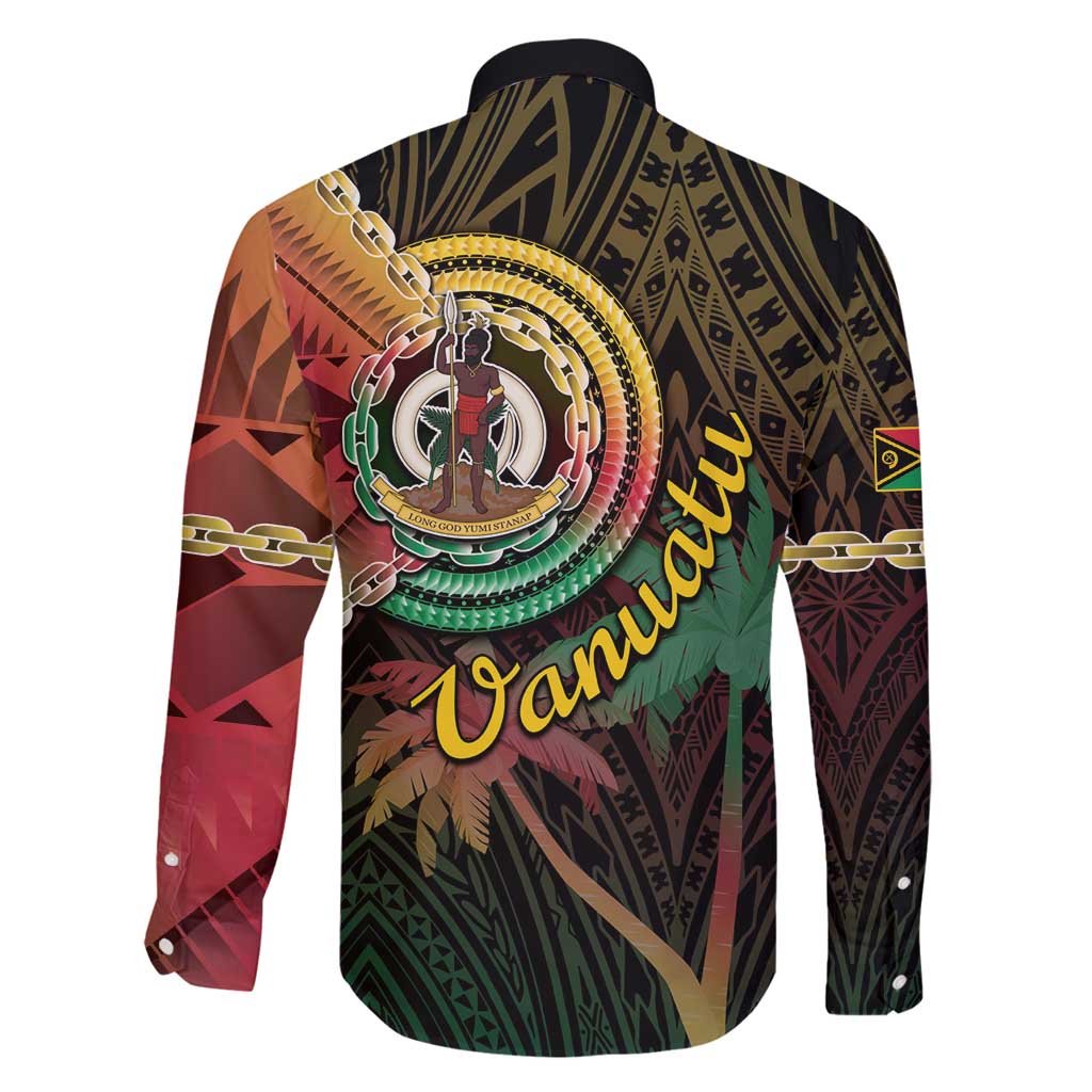 Vanuatu Espiritu Santo Island Family Matching Off Shoulder Maxi Dress and Hawaiian Shirt Beach Landscape