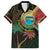 Vanuatu Espiritu Santo Island Family Matching Puletasi and Hawaiian Shirt Beach Landscape