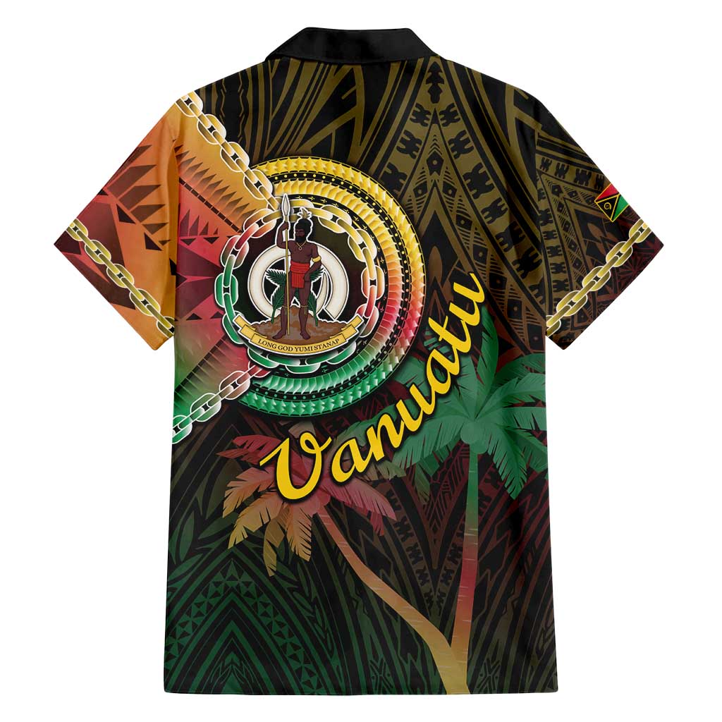 Vanuatu Espiritu Santo Island Family Matching Puletasi and Hawaiian Shirt Beach Landscape LT05 - Polynesian Pride