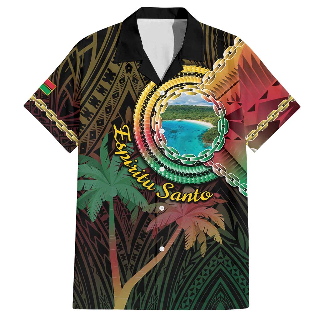 Vanuatu Espiritu Santo Island Family Matching Summer Maxi Dress and Hawaiian Shirt Beach Landscape
