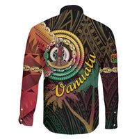Vanuatu Espiritu Santo Island Family Matching Tank Maxi Dress and Hawaiian Shirt Beach Landscape